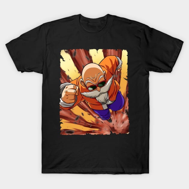 MASTER ROSHI MERCH VTG T-Shirt by kuzza.co